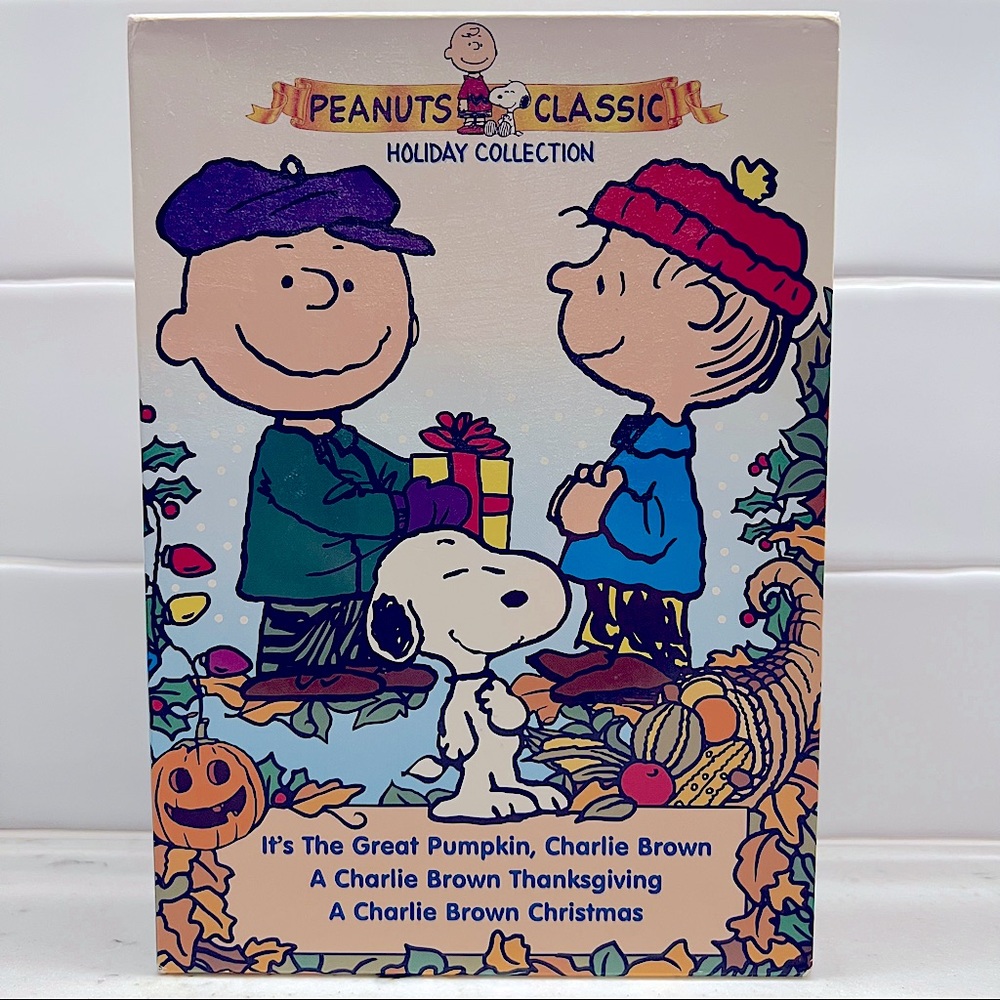 Peanuts Classic Holiday Collection 3 DVD Disc Set
